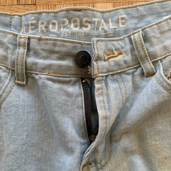 🔵 Aeropostale Jean Shorts (Waist 31) - Picture 2 of 4
